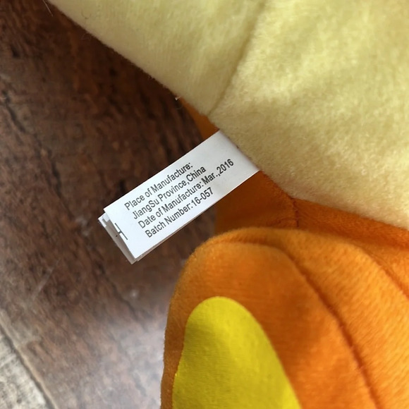 Pokemon Charmander Character Plush Animal Toy 16" Hard Foam 2016 - Picture 8 of 11